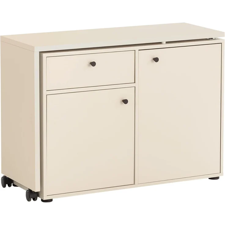 Schildmeyer Kommode und Schreibtisch Lovund 701950, cremebeige, 104,6 x 39 x 75,3 cm – Bild 1