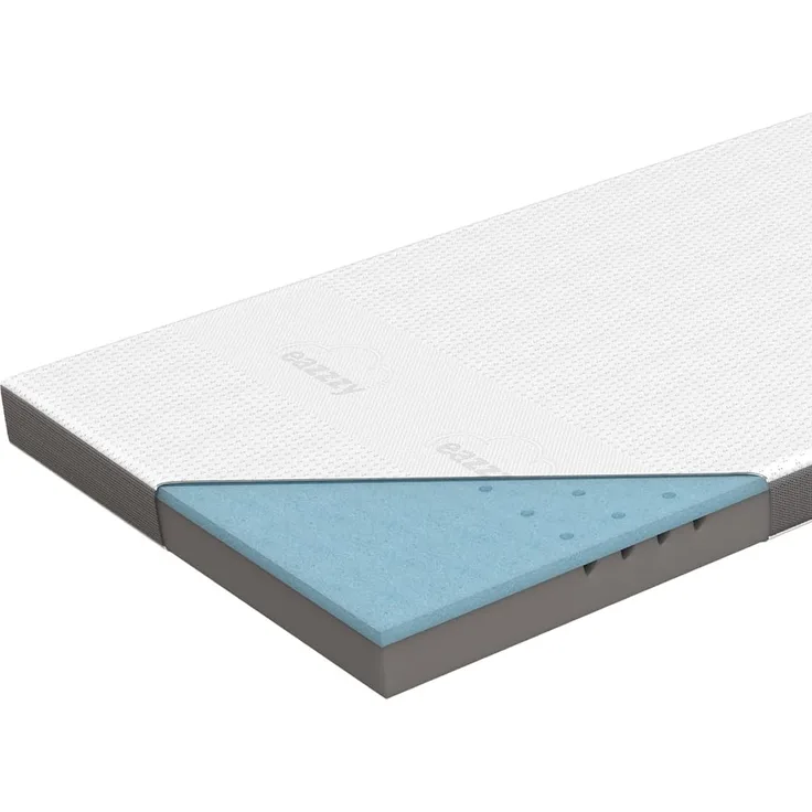 Genius Gardine Eazzzy Deluxe Matratzentopper H2 H3 140x200 cm und weitere Größen, Gelschaumtopper für Matratze Boxspringbett, Allergiker geeignet