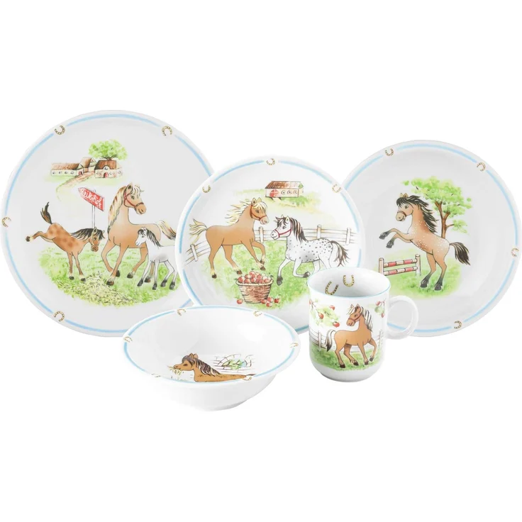 Seltmann Weiden Compact Kindergeschirr Set 5-teilig - Mein Pony – Bild 1