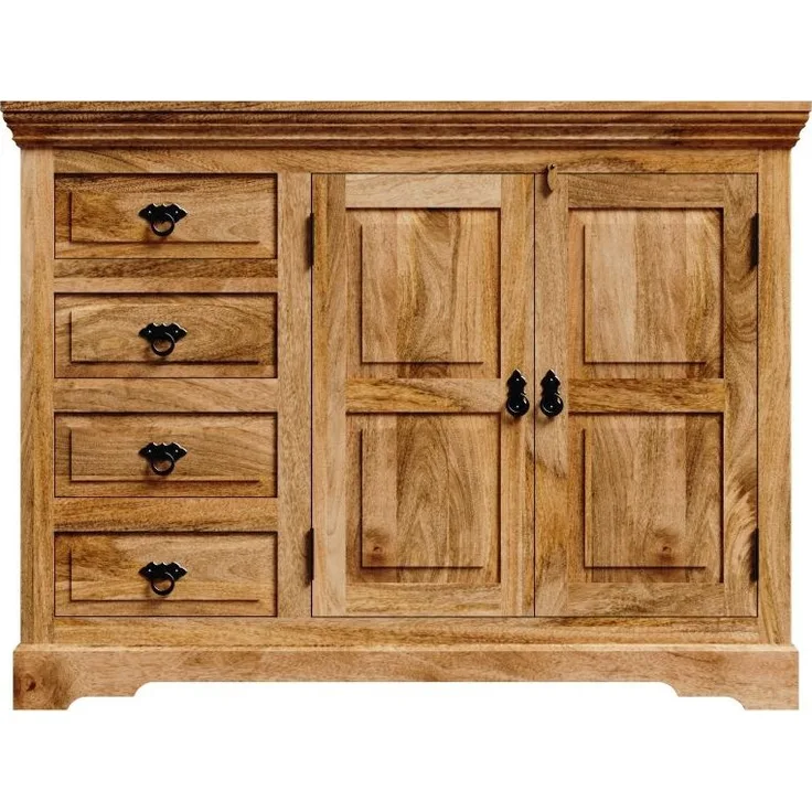 Kommode Guru 120x90x45 aus Mangoholz