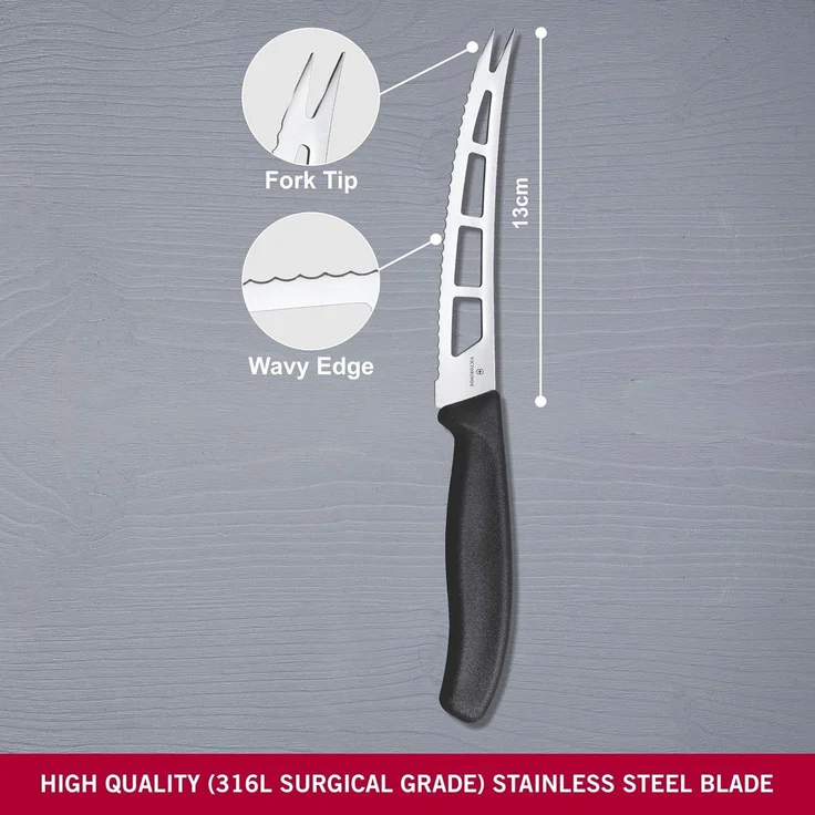 Victorinox Swiss Classic Butter- und Weichkäsemesser 13 cm Blister – Bild 3