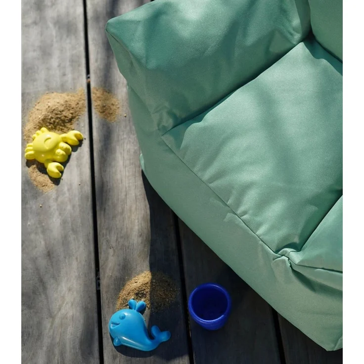 mokebo Kindersessel Der Pausenheld (aus wasserabweisenden Stoff), Kinder Sitzsack, Lesesessel, Bodenkissen fürs Kinderzimmer – Bild 3