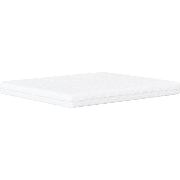 vidaXL Schaumstoffmatratze Weiß 180x210 cm Härtegrad H2 H3 4016636 – Bild 3