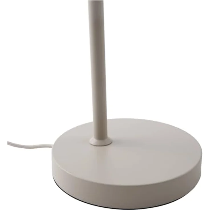 Lindby Tischlampe 'Ovelia', beige, Metall, E27 mit Schalter für Arbeitszimmer & Büro – Bild 8