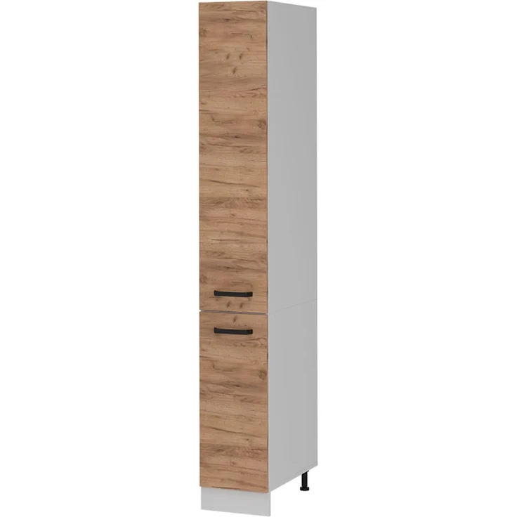 Küchenfront R-Line Goldkraft Eiche 29.6 x 196 cm Möbelfront für den Apothekerhochschrank Vicco – Bild 5