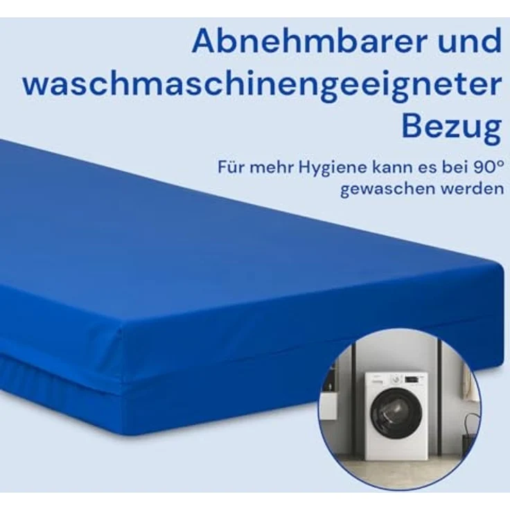 Geriafy - HR-Matratze Professional, 15 cm hoch | Wasserdichter Bezug | Geeignet für elektrisch verstellbare Lattenroste (80x200 cm) – Bild 5