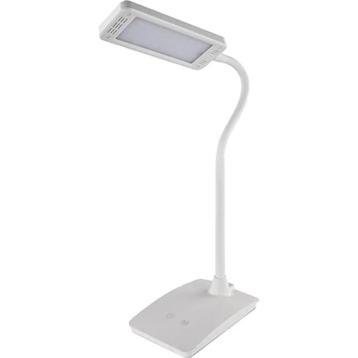 EMOS LED Tischlampe EDDY, 6 Watt, 480 lm, dimmbar, einstellbare Lichtfarbe 3000 K, 4500 K, 6800 K, Lebensdauer 30.000 Stunden, weiß, Z7599W – Bild 2