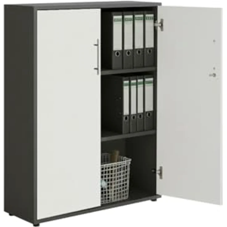 moebel-dich-auf Aktenschrank OFFICE EDITION (Set 4, abschließbar, Metallgriffen) Made in Germany – Bild 6