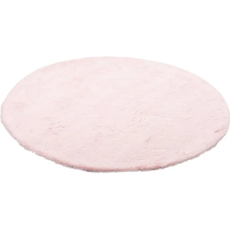 Pergamon Fellteppich Fellteppich Luxus Super Soft Plush Rund, Rund, Höhe: 25 mm – Bild 4