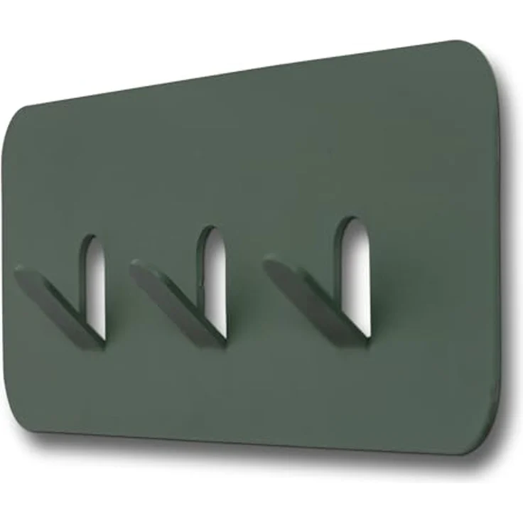 XORA 'TILLY' Leiste, Metall schilf, 30 x 10 x 3 cm, mit 3 Haken – Bild 4
