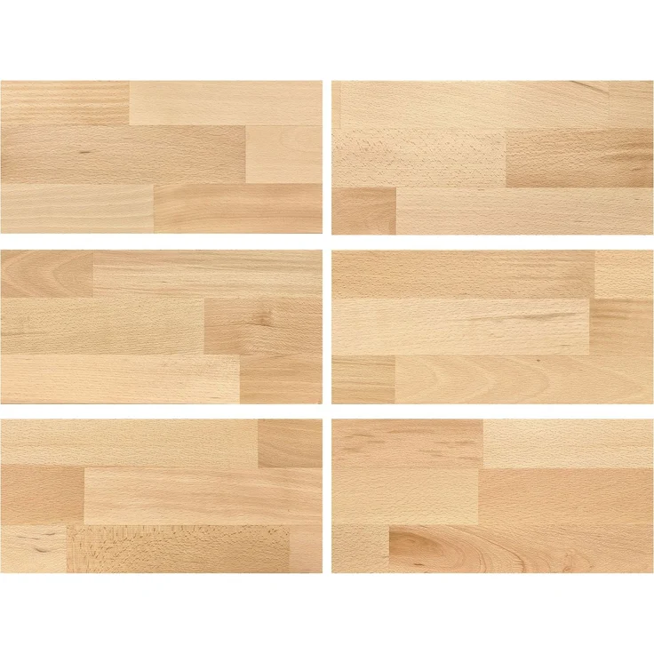 Holzbett breites Einzelbett 100x200 Buche geölt Futonbett mit wählbarem Zubehör V-60.87-10Federholzrahmen inkl. – Bild 7