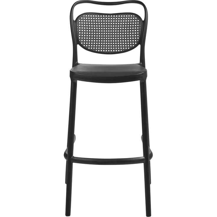 Garten-Barhocker 2er Set CELLENO Schwarz – Bild 5