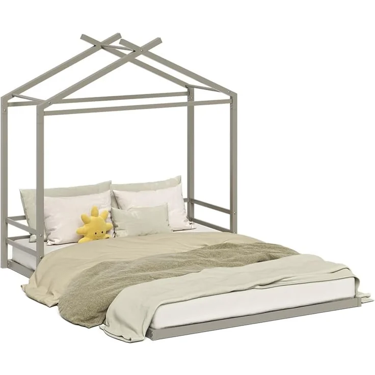 Bodenbett Roofy Greige 140x200 Vitalispa – Bild 6