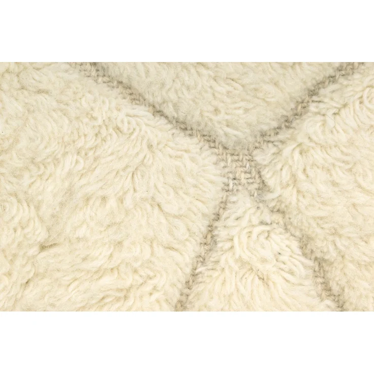 Wollteppich - Berber Whispers 300x80 cm - creme - läufer – Bild 5