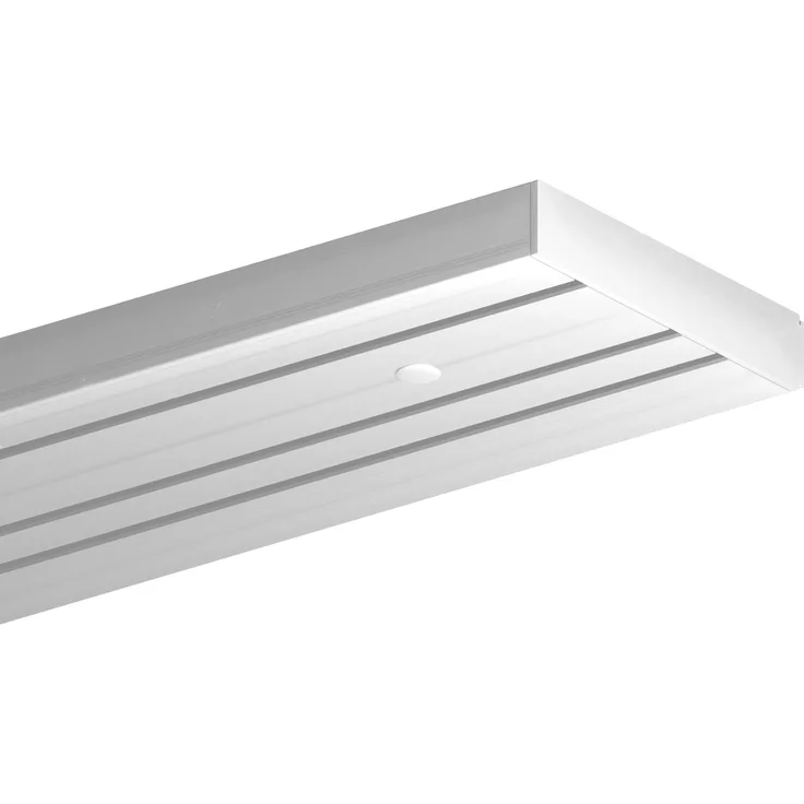 Bestlivings Gardinenschiene ( Weiß ) 90cm 3-läufig