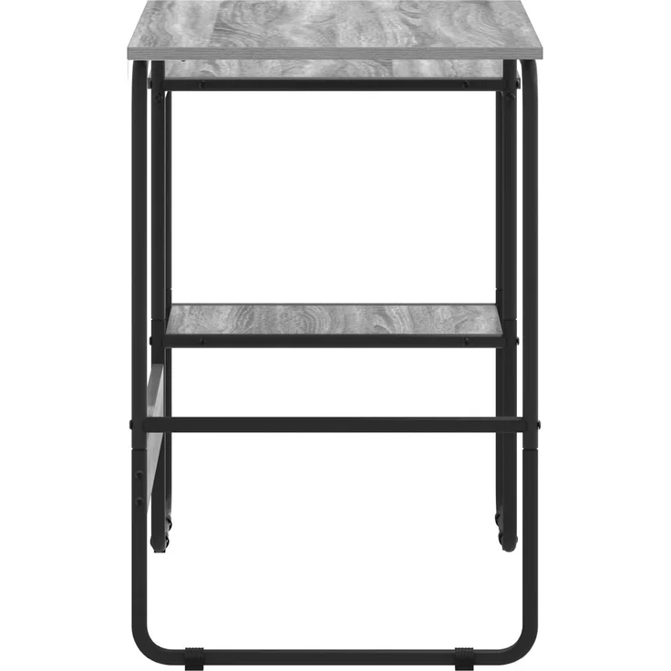 vidaXL Schreibtisch mit Stauraum Sonoma-Grau 100 x 50 x 75 cm 8007993 – Bild 4