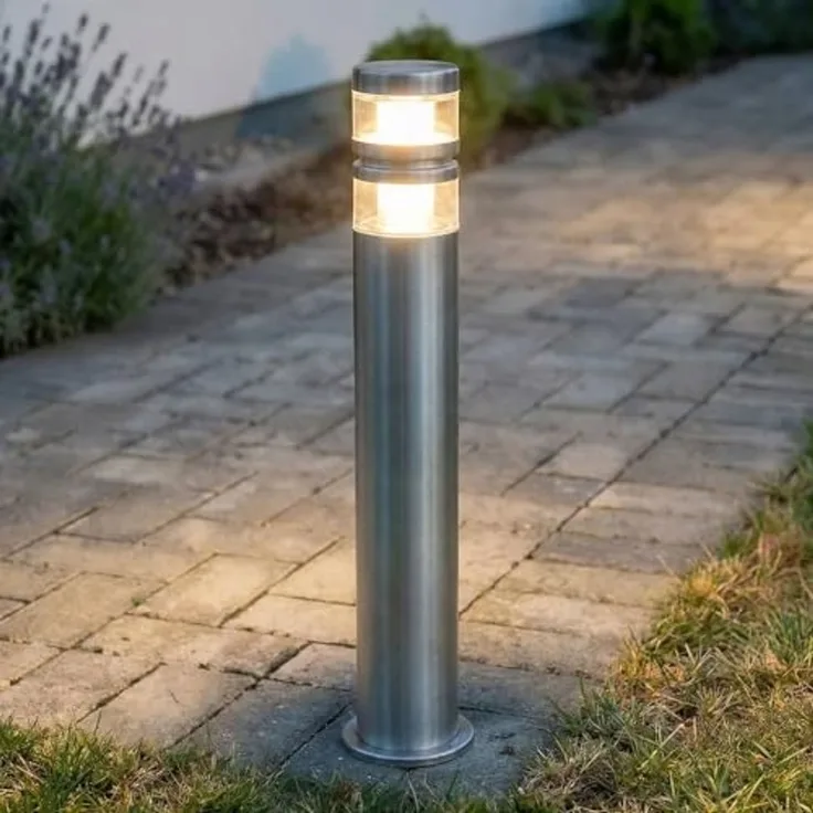 Lindby Außen-Stehlampe Lanea, 1 x 8,1 W LED, warmweiß