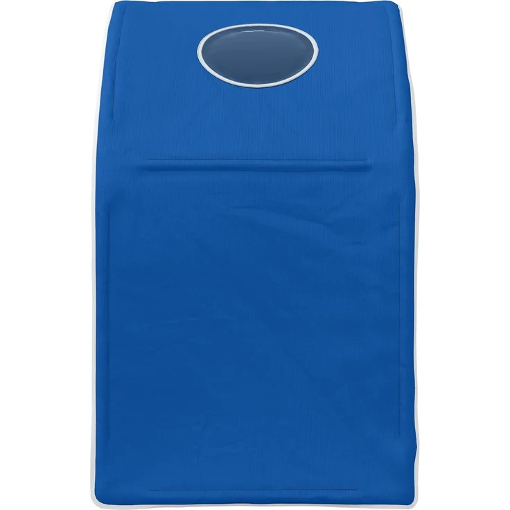 vidaXL Bettunnel 2 pcs Blau 211 x 52,5 x 2 cm Polyester 893704 – Bild 7