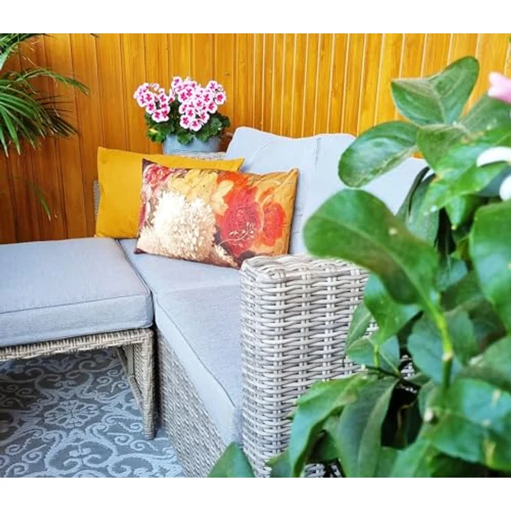 JACK Dekokissen Outdoor Lounge Kissen 30x50cm Motiv inkl. Füllung, mit Lotus-Effekt, Robust, Strapazierfähig, für Innen & Außen geeignet – Bild 6