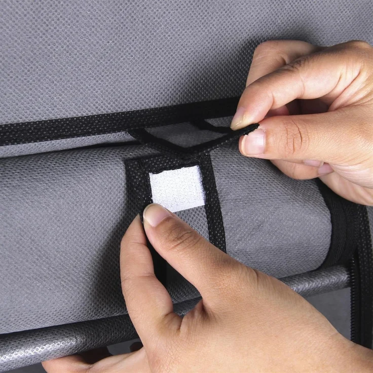 IDIMEX Schuhschrank TAMARA Schuhschrank Stoffregal Kellerregal Standregal 8 Böden Schuhregal in g – Bild 5