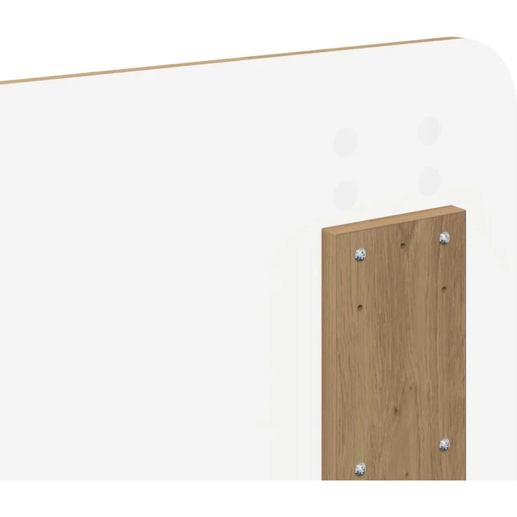 vidaXL Kopfteil Artisan-Eiche Holzwerkstoff 90 x 203 x 3 cm Braun (Art-Nr 888505) – Bild 8