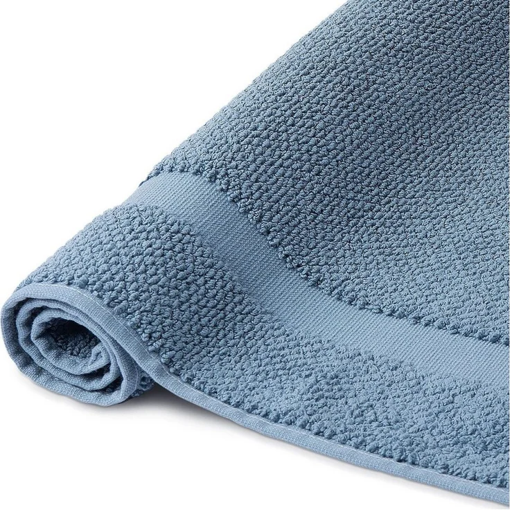 herzbach home Badematte Spa 60x100 cm, Baumwolle, Rechteckig, 1000g/m², Premium-Qualität, 100% Baumwolle, mit Bordüre – Bild 4