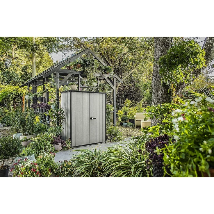 Keter Aufbewahrungsschrank High Store+ 140 x 73,6 x 170 cm – Bild 9