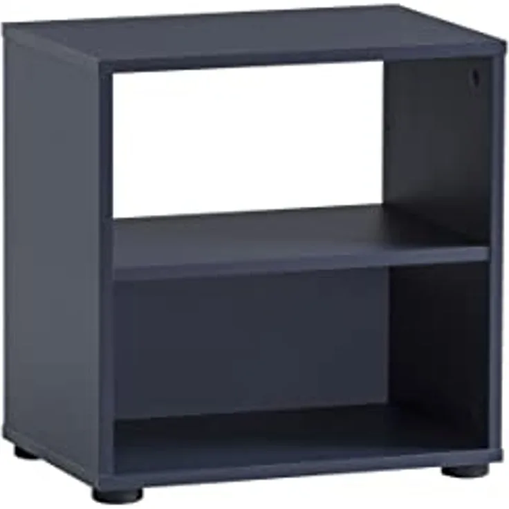 Schildmeyer Regal, Holzwerkstoff, Nachtblau, 48,5 x 33,2 x 50,1 cm