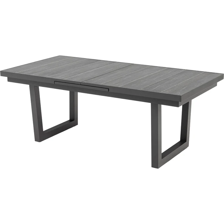 Gardissimo NIZZA Alu Auszieh-Gartentisch Keramik 200/265x100cm mit Sychronauszug – Bild 8