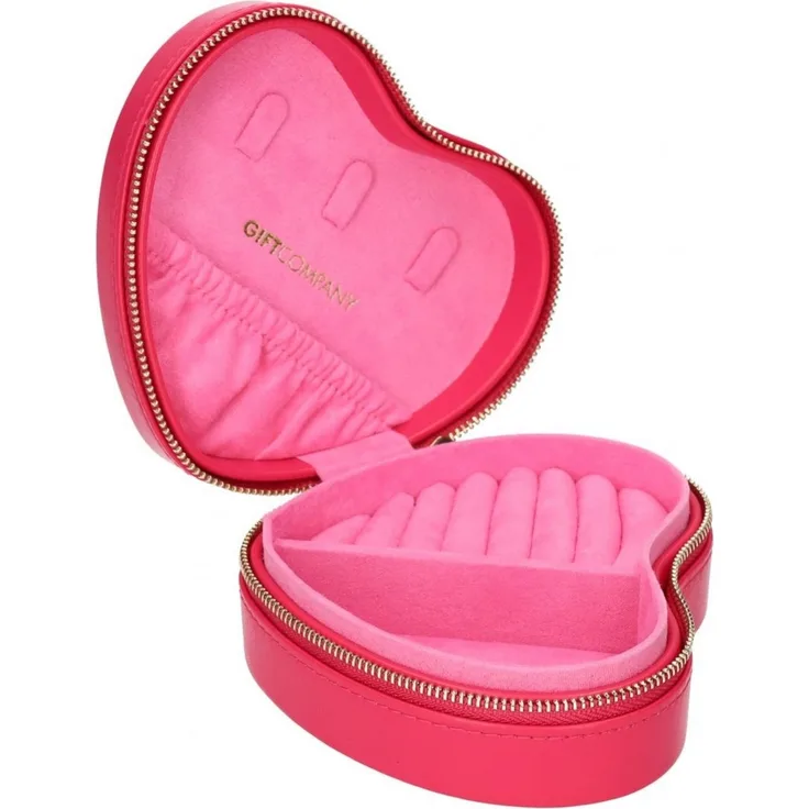 Giftcompany - Schmucketui Schmuckkasten "Treasure" Herz Fuchsia 1265203015