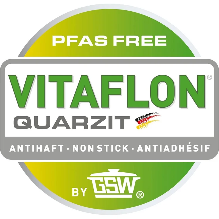 GSW Sauteuse Inoxxa Black, Edelstahl (1-tlg), Schwenkpfanne aus Dreischicht-Material mit Antihaft-Versiegelung – Bild 3