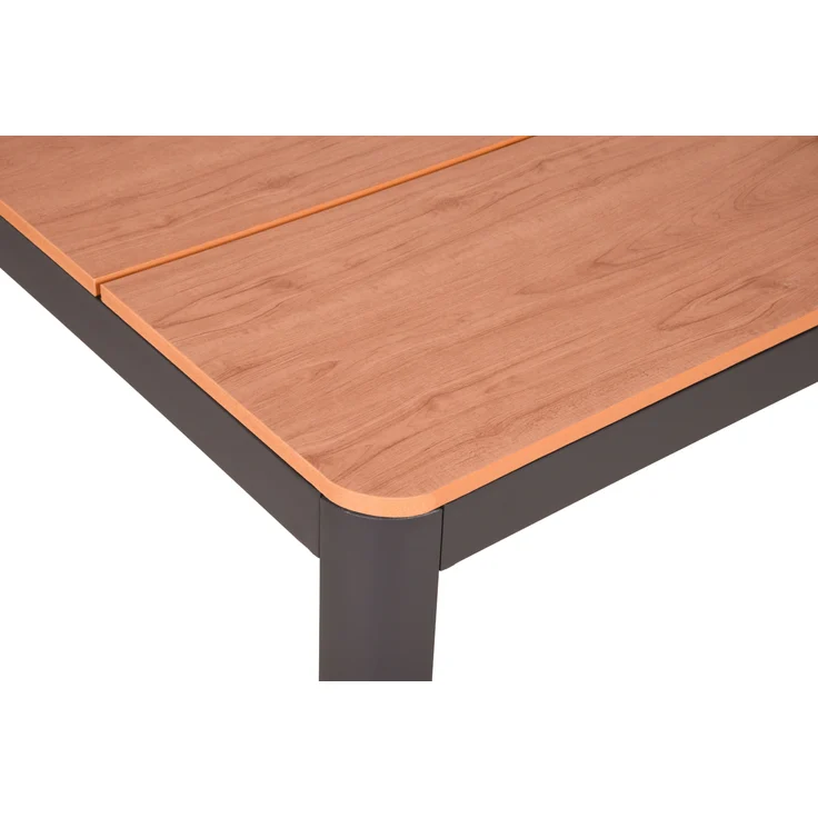 Garten-Sitzgruppe LEA 5-tlg. - Kunststoff, Braun | Gartenmöbel-Set Gartengarnitur Garten-Essgruppe mit Stühlen und Esstisch – Bild 10