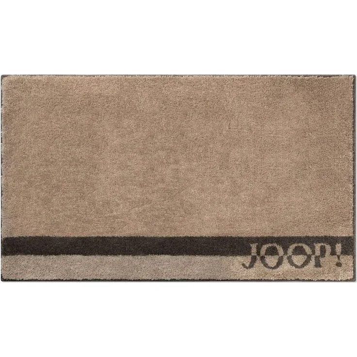JOOP! Badteppich 141 LOGO STRIPES Sand 50x60 cm