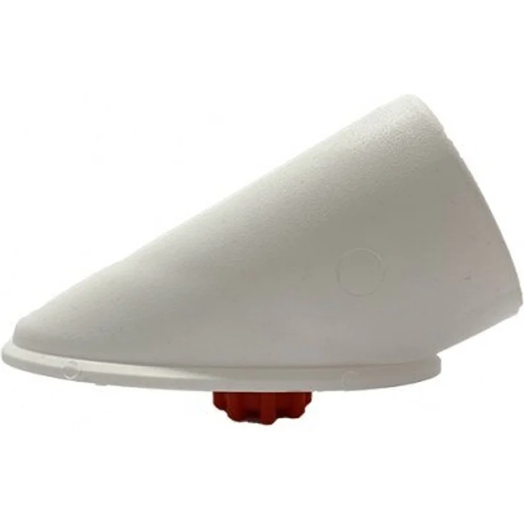 Tischfußkappe 38x25 oval weiss mit Höhenversteller – Bild 3