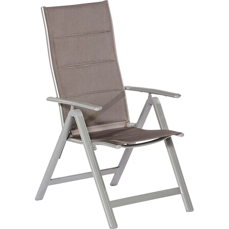 YOURSOL by Merxx 2er-Set Klappstuhl Taviano, Aluminium, Klappsessel, verstellbarer Gartenstuhl