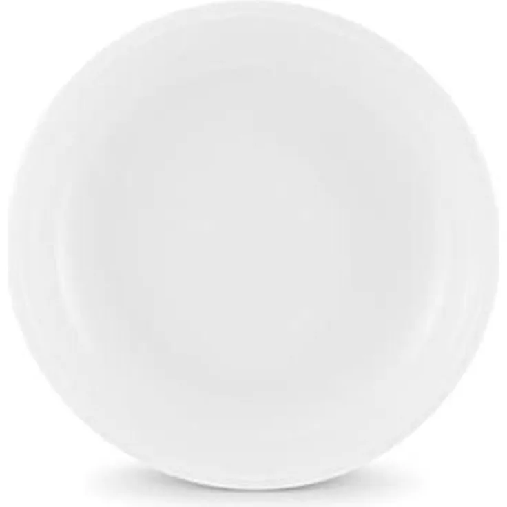 Suppenteller 21 cm Ecco Weiß Friesland Porzellan Suppenteller - Mikrowelle geeignet, Spülmaschinenfest