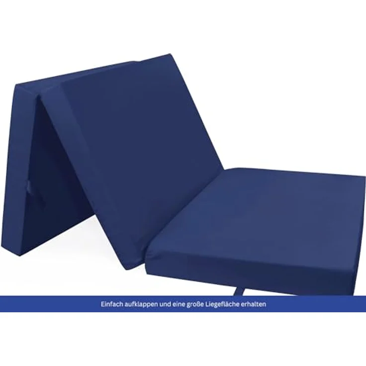 Klappmatratze Herlag Klappmatratze Senior blau 195x85 cm Faltmatratze, Herlag – Bild 7