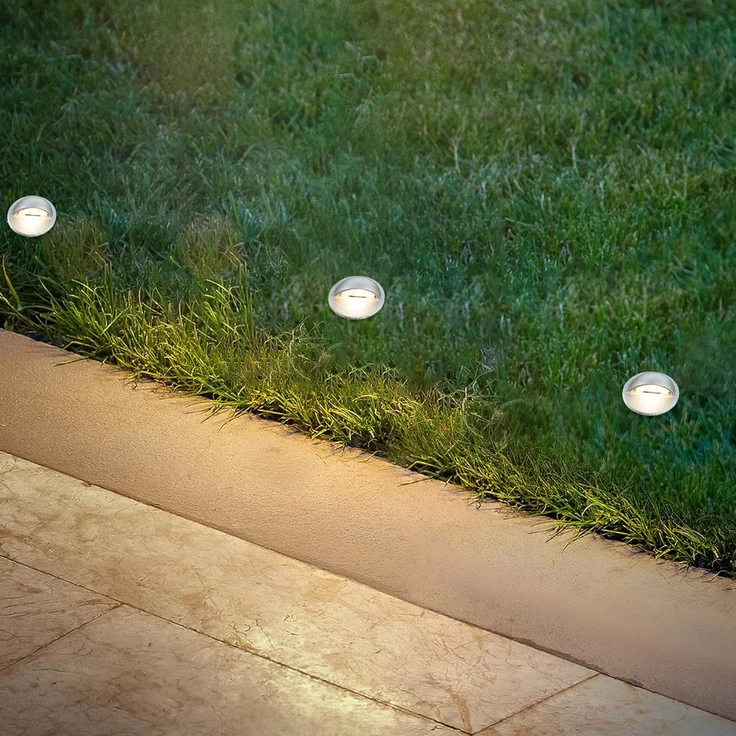 Briloner LED Außen-Bodenstrahler Teak Connect to Shine 3er Ergänzungsset 10 W warmweiß – Bild 5