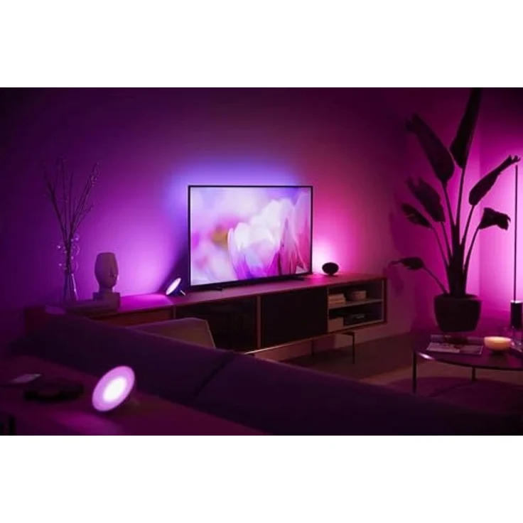 Philips Hue Bloom Tragbare Tischleuchte - BT - Schwarz – Bild 5