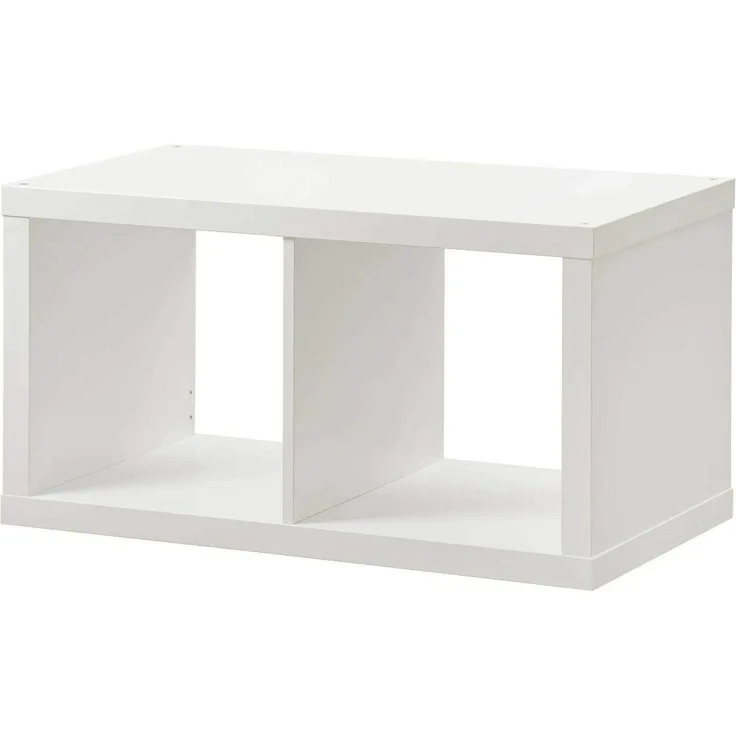 Ikea KALLAX Regal in weiß; (77x42cm)
