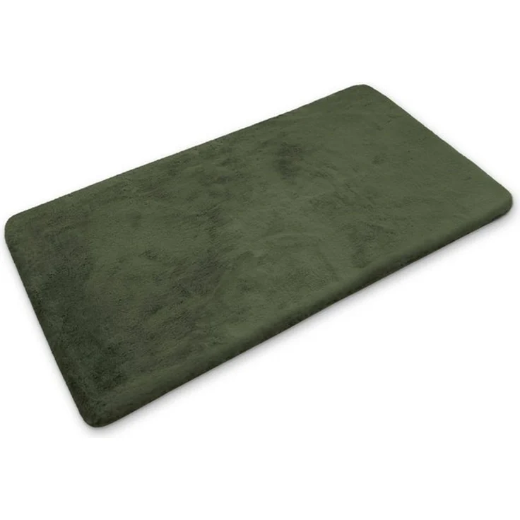 OTTO home Badematte Lennja, Höhe 25 mm, rutschhemmend beschichtet, fußbodenheizungsgeeignet, Polyester, rechteckig, Badteppich, getuftet, Uni, antirutsch, flauschig wie Kaninchenfell – Bild 4