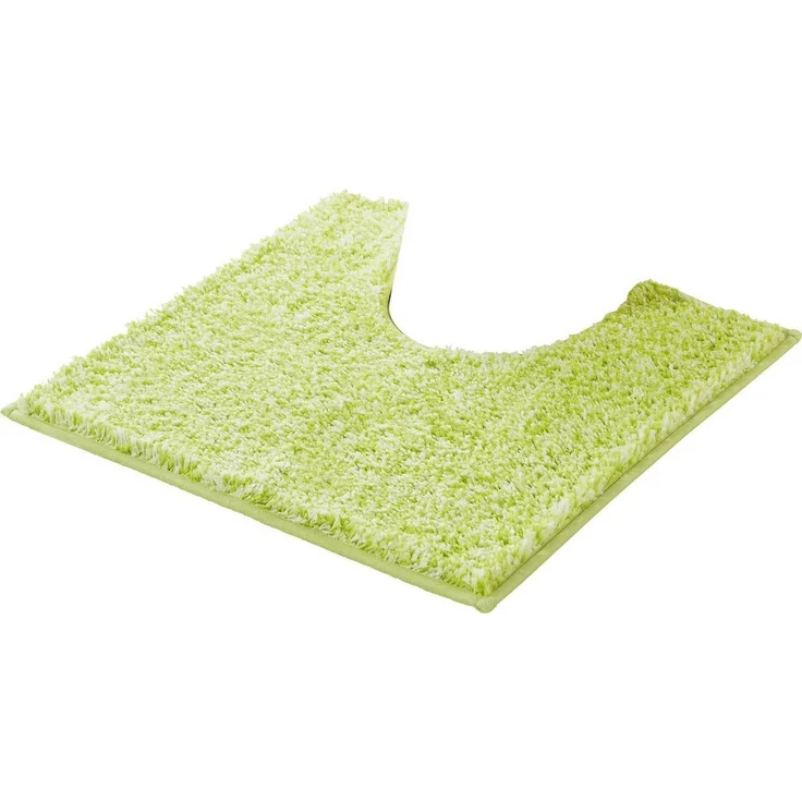 REDBEST Badematte WC-Umrandung "Frisco", Höhe 20 mm, eckig mit Ausschnitt, gemustert – Bild 1