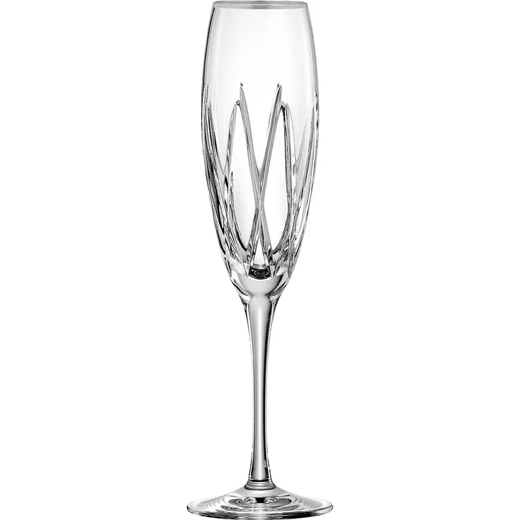 Sektglas Kristall London Platin clear (25,5 cm)