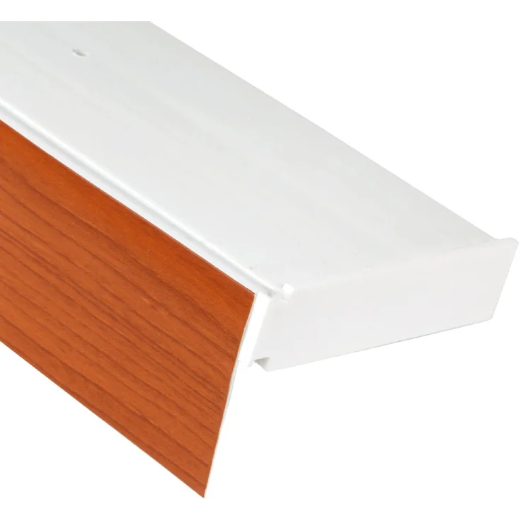 Bestlivings 1-3 Läufige Vorhangschiene mit Innenlauf aus Kunststoff und Kunststoff Blende Kirschbaum 420cm 3-läufig – Bild 1