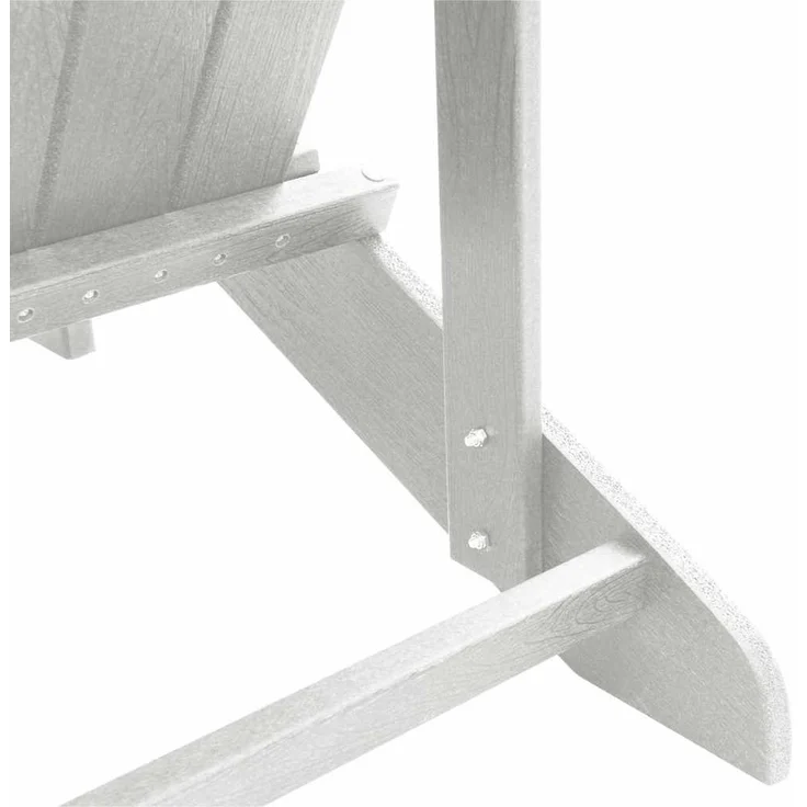 vidaXL Adirondack-Stuhl Weiß 82 x 74 x 92 cm HDPE 42006621 – Bild 7