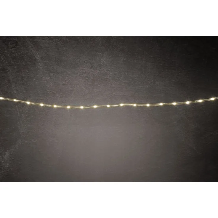 TrendLine LED-Lichterschlauch Maxi Außen 25 m warmweiß-kaltweiß mit Timer, 8 Lichteffekte