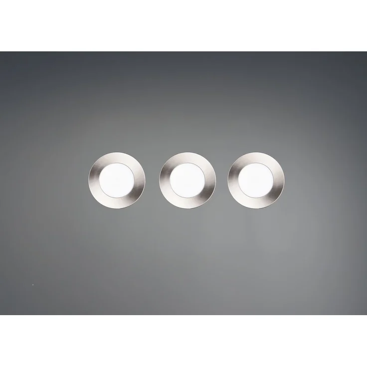 LED Einbaustrahler HIMAL 3er Set, dimmbar, 2 Lichtfarben für Badezimmer, Ø 8,5cm – Bild 6