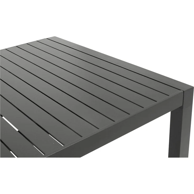 DEGAMO LAGOS XL Garten-Ausziehtisch, Aluminium, anthrazit,195/255x120cm – Bild 7