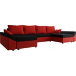 Ecksofa Chione U (Alova 46 + Alova 04)