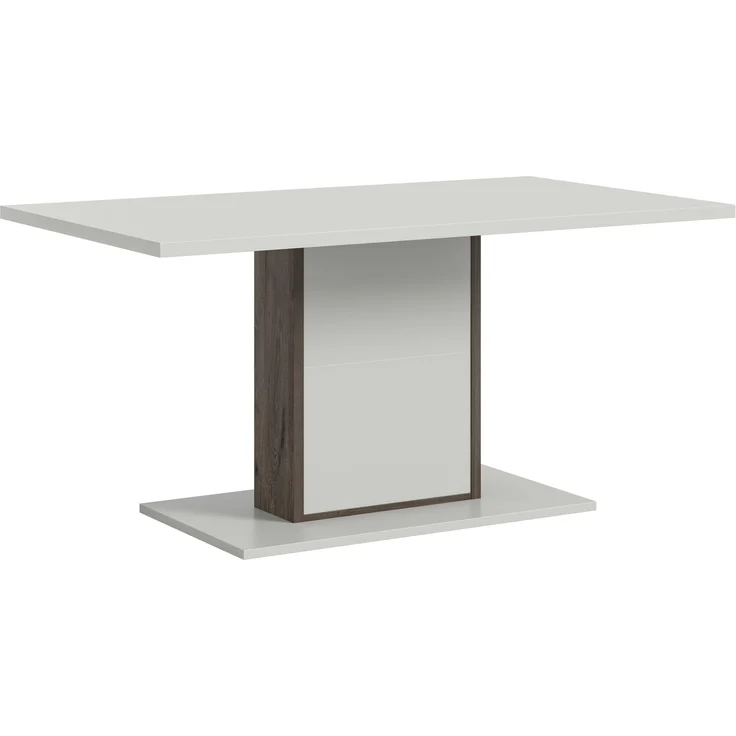 Esstisch Falcona - Hellgrau / Nox Oak – Bild 1